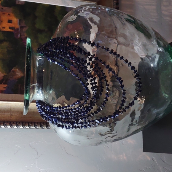 Beautiful Multi Strand Lapis Lazuli Necklace - Picture 4 of 7